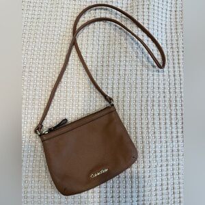Calvin Klein Tan Crossbody Bag